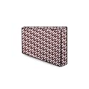 The Furnishing Tree Waterproof &amp; Dustproof PVC LED/LCD/Monitor TV Cover Suitable for All Models of 24 Inch TV, Dimensions of the Cover WxHxD In Inches: ( 22x14x3 ), Symmetric Pattern Maroon