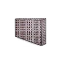 The Furnishing Tree Waterproof &amp; Dustproof PVC LED/LCD/Monitor TV Cover Suitable for All Models of 65 Inch TV, Dimensions of The Cover WxHxD in Inches: (59x38x4), Mosaic Pattern Magenta