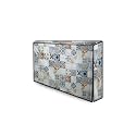 The Furnishing Tree Waterproof &amp; Dustproof PVC LED/LCD/Monitor TV Cover Suitable for All Models of 40 Inch TV, Dimensions of the Cover WxHxD in Inches: (37x22.5x3), Mosaic Pattern Cream