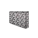The Furnishing Tree Waterproof &amp; Dustproof PVC LED/LCD/Monitor TV Cover Suitable for All Models of 55 Inch TV, Dimensions of the Cover WxHxD In Inches: ( 51x32x4 ), Traditional Pattern Cream