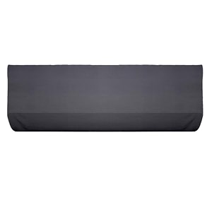 the furnishing tree elastic fit split ac cover for 15 ton indoor unit stretchable protector made of lycra spandex and polyester grey