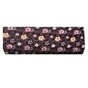 The Furnishing Tree Elastic fit Split AC Cover for 1.5 ton Indoor Unit, Stretchable Protector Made of Lycra, Spandex and Polyester, Floral Pattern Grey