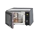 The Furnishing Tree Microwave Oven Cover Printed PVC suitable for all major brands for size LxWxH-19x21x13 in inches