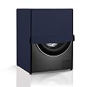 The Furnishing Tree Washing Machine Cover Blue Compatible for LG 8 Kg Front Loading FHV1408ZFP - D × W × H : ( 61x61x86.4 CM )