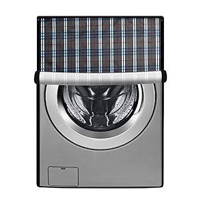 the furnishing tree washing machine cover check black compatible for bosch 6 kg fully-automatic front loading wlj2026sin - d  w  h   483x61x864 cm 