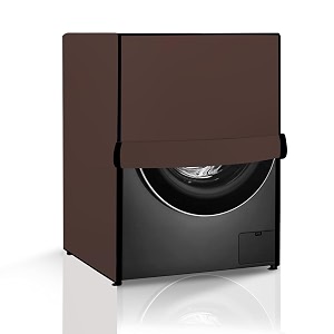 the furnishing tree washing machine cover coffee compatible for lg 6 kg front loading fht1006snw - d  w  h   483x61x864 cm 