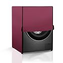 The Furnishing Tree Washing Machine Cover Maroon Compatible for LG 9 Kg Front Loading FHV1409ZWW - D × W × H : ( 61x61x86.4 CM )