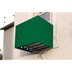 the furnishing tree window ac cover for 1 ton waterproof and dustproof polyester green color