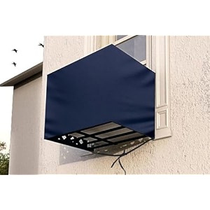 the furnishing tree window ac cover for 1 ton waterproof and dustproof polyester blue color