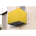 The Furnishing Tree Window AC Cover for 1 Ton Waterproof and dustproof Polyester Beige Color