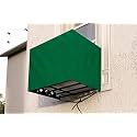 The Furnishing Tree Window AC Cover for 1 Ton Waterproof and dustproof Polyester Green Color