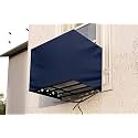 The Furnishing Tree Window AC Cover for 1.5 Ton Waterproof and dustproof Polyester Blue Color