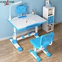 Ergonomic ! Tiltable ! Imported ! Study Table for Kids ! Kids Table ! Height Adjustable ! LED Light ! Bookshelf ! Maintains Posture & Comfort ! ! Age 3-16 Years ! Panama (Blue)