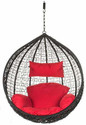 Furniture kart Luxury Hammock Swing Chair without Stand Swing Chair for adult Swing for Balcony Steel Large Swing