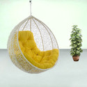 Furniture kart Luxury Hammock Swing Chair without Stand Swing Chair for adult Swing for Balcony Steel Large Swing