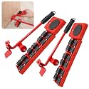 Furniture Lifting Tool Set with Rolling Wheels for Easy Moving and Sliding,Easy Lifting and Rolling (TagliaunicaBlu/2)