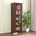 Furniture Sheesham Wood CrockeryCabinet Kitchen CabinetBookshelf