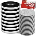 Furniture Sliders for Hardwood Floors - Multi-Surface Moving Sliders