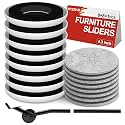 Furniture Sliders for Hardwood Floors: Multi-Surface 3-in-1 Moving Sliders