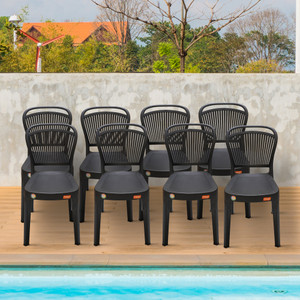furniture yard mango salsa plastic chairstackable plastic chairstrong  sturdy structure plastic outdoor chair