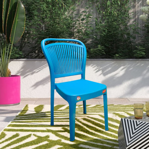 furniture yard mango salsa plastic chairstackable plastic chairstrong  sturdy structure plastic outdoor chair