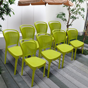 furniture yard mango salsa plastic chairstackable plastic chairstrong  sturdy structure plastic outdoor chair