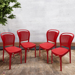 furniture yard mango salsa plastic chairstackable plastic chairstrong  sturdy structure plastic outdoor chair