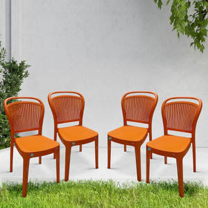 furniture yard mango salsa plastic chairstackable plastic chairstrong  sturdy structure plastic outdoor chair