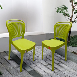 furniture yard mango salsa plastic chairstackable plastic chairstrong  sturdy structure plastic outdoor chair