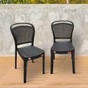 Furniture Yard Mango Salsa Plastic Chair/Stackable Plastic Chair/Strong & Sturdy Structure/ Plastic Outdoor Chair