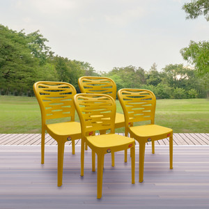 furniture yard mango sushi plastic chairstackable plastic chairstrong  sturdy structure plastic outdoor chair