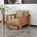 Sheesham Wood Single Sofa Chair Premium