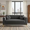 FURNY Dorino 2 Seater Fabric Sofa Set