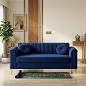 FURNY Dorino 2 Seater Fabric Sofa Set