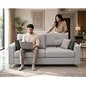 FURNY Lean Luxury 3 Seater Lounger Sofa