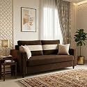 FURNY Luxury Conva 2 Seater Sofa Set