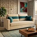FURNY Luxury Conva 2 Seater Sofa Set