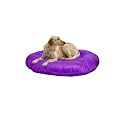 Furry Land Extra Large Size Dog Bed and mat for Large Size Dog and cat Purple Color Ultra Soft Polyester Fill for Extra Comfort Machine Washable