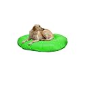 Large Dog Bed Polyester Pillow for Large Size Dog Round Shape Green Color for Sofa, car, Floor and Multipurpose use Animal, Puppy, Kitten and Pet Pillow Mat (S, Green)