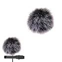 Furry Mic Cover for Lapel Microphone, 10 mm Dead Cat Windscreen
