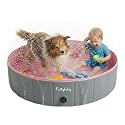 Furrybaby Collapsible Dog Pool, Swimming Pool for Pets & Kiddies 40x12in