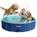 Furrybaby Foldable Dog Pool Non-Slip Hard Bath Tub Indoor Outdoor Pets Kids