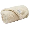 furrybaby Pet Blanket, Soft Warm Sherpa Fleece Bed Blanket for Small Pets