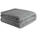 furrybaby Pet Blanket, Soft Warm Sherpa Fleece Bed Blanket for Small Pets