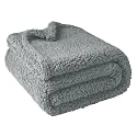 furrybaby Pet Blanket, Soft Warm Sherpa Fleece Bed Blanket for Small Pets