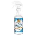 FurryFreshness Extra Strength Cat or Dog Pee Stain & Permanent Odor Remover + Smell Eliminator -Removes Stains From Pets & Kids Including Urine or Blood- Lifts Old Carpet Stains- 32oz Spray