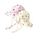 FURTALK Baby Sun Hat Toddler Beach Hats with UPF 50+ Sun Protection Wide Brim Girls Bucket Hat