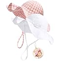 FURTALK Baby Sun Hat Toddler Beach Hats with UPF 50+ Sun Protection Wide Brim Girls Bucket Hat