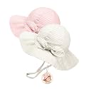 FURTALK Baby Sun Hat Toddler Beach Hats with UPF 50+ Sun Protection Wide Brim Girls Bucket Hat