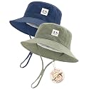FURTALK Baby Sun Hat Toddler Bucket Hat Beach Smile Face UPF 50+